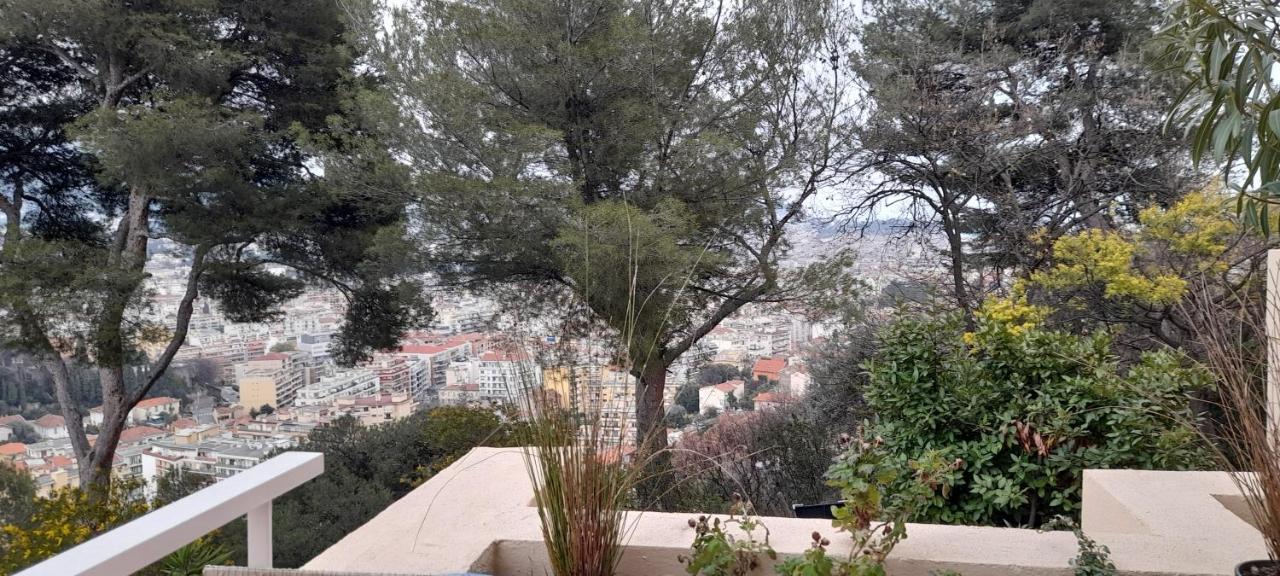 Chambre D Hote Avec Clim Terrasse Et Petit Dejeuner Hauteurs De Nizza Exterior foto
