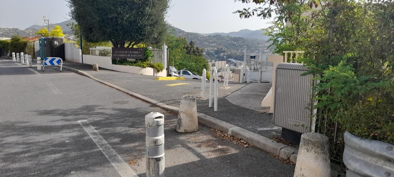 Chambre D Hote Avec Clim Terrasse Et Petit Dejeuner Hauteurs De Nizza Exterior foto