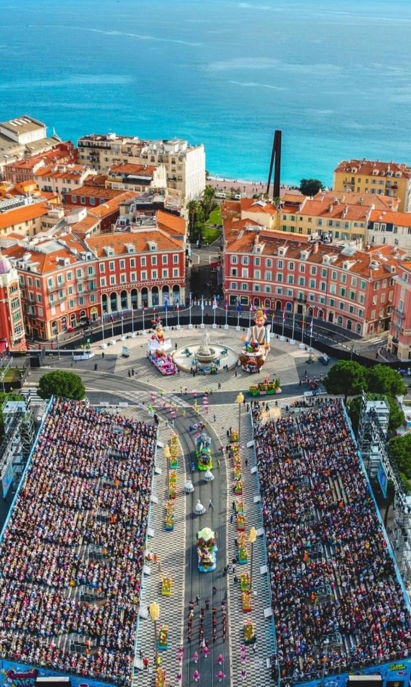 Chambre D Hote Avec Clim Terrasse Et Petit Dejeuner Hauteurs De Nizza Exterior foto