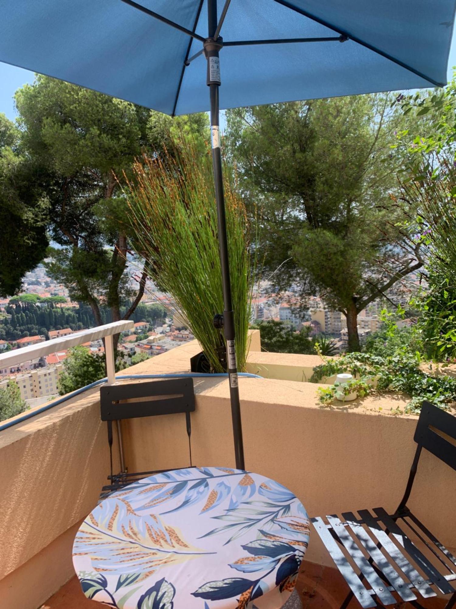 Chambre D Hote Avec Clim Terrasse Et Petit Dejeuner Hauteurs De Nizza Exterior foto